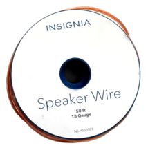 Speaker Wire 45 feet Spool Roll 18 Gauge Insignia NS-HS50501 - £11.73 GBP