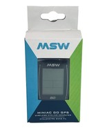 GPS WIRELESS CYCLING COMPUTER W/ACCESSORIES &amp; MANUAL/MSW MINIC GO - $36.34 CAD