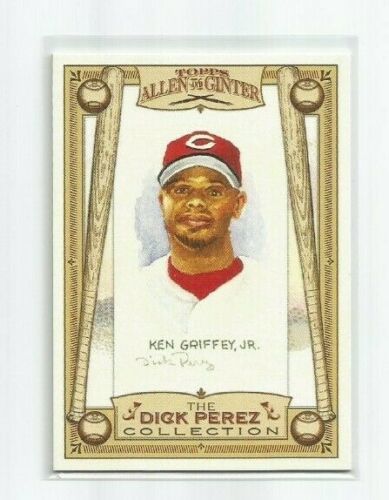 Primary image for KEN GRIFFEY JR (Reds) 2006 TOPPS ALLEN & GINTER DICK PEREZ INSERT CARD #7