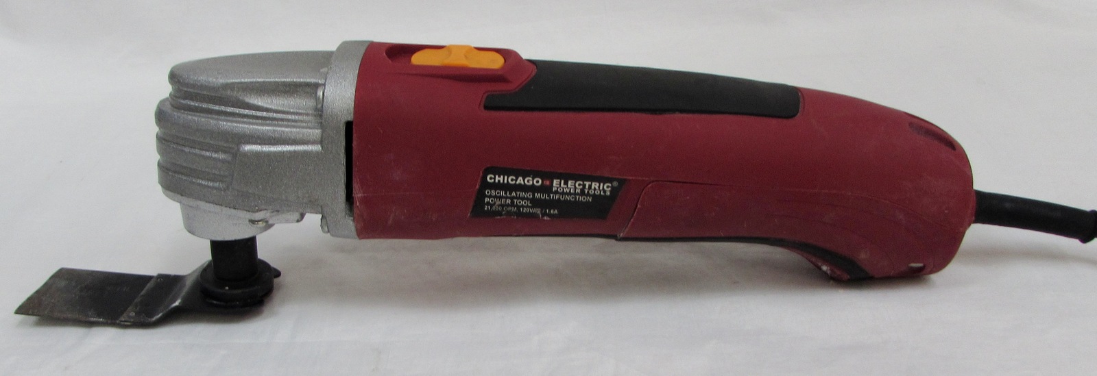 CHICAGO ELECTRIC 62279 OSCILLATING MULTI FUNCTION POWER TOOL - $15.00