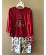 Jammies for Your Families Don’t Get Your Tinsel In A Tangle Pajama Chris... - $20.43 CAD