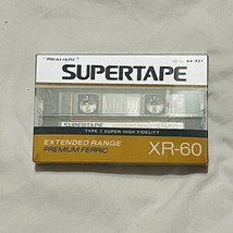 REALISTIC SUPERTAPE XR-60 Extended Range TYPE I Blank Audio Cassettes - $6.99