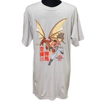 Bakugan Dan Kuso Battle Brawlers Anime Gray T-Shirt Size Medium - £11.80 GBP