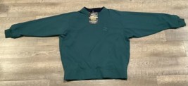 Zero Restriction Golf 1/4 Zip Pullover USA Ladies Large Green Summerweig... - $147.51