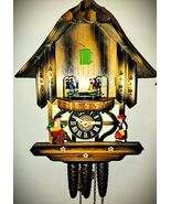 Vintage Classic SCHMECKENBECHER Musical 1 Day Cuckoo Clock #205, Intact! - $296.01