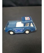 Tootsie Toy Blue Rescue Pick Up Truck 1970&#39;s Era Chicago IL U.S.A. 1:64 ... - $5.86