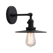 Rustic Industrial Wall Light, 1-Light Bathroom Vanity Light With 7.9&quot; Crafted La - £71.72 GBP