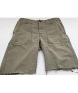 retro  vintage soft  cut off distressed thrash  Army look gap brand shor... - $361.53 MXN
