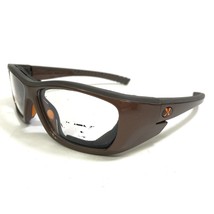 Uvex Safety Goggles Eyeglasses Frames Titmus 166 Shiny Brown Z87-2 60-13... - £54.97 GBP