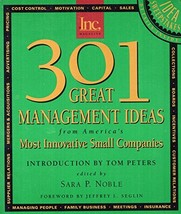 301 Great Management Ideas From Americas Most Innovative Small Companies by Sara - £6.82 GBP