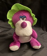 Purple Dinosaur Rhino by S &amp; B candy Plush Plushy Stuffed Animal Toy Gif... - £7.98 GBP