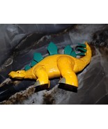 Imaginext Stegosaurus Dinosaur Fisher-Price Yellow Green 2011 Mattel - $34.38 CAD