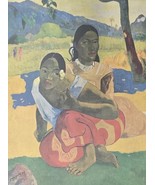 1892 Paul Gauguin - When will you Marry Me? - Vintage Art Print Nafea Fa... - $2,756.60 MXN