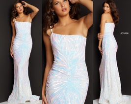 Jovani 05664 IRR/WHITE. Authentic Dress. Nwt. See Video. Free Shipping. Best Pri - £487.88 GBP