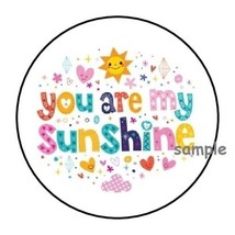 30 You Are My Sunshine Envelope Seals Labels Stickers 1.5&quot; Round Gifts Love - £5.88 GBP