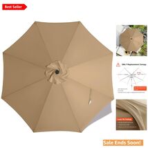 Elevate Your Patio with a Khaki 9 ft Canopy - UV Protection for Comfort - $59.35