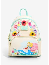 Loungefly Disney Alice in Wonderland Garden Flowers Mini Backpack NWT - £119.61 GBP