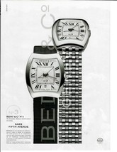 2001 Bedat &amp; Co Original Magazine Print Ad No 3 Luxury Ladies Watch - £9.92 GBP