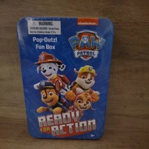 Paw Patrol - Ready for Action Pop-Outz! Fun Box Activity Set Tin NEW - £7.00 GBP