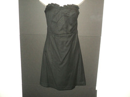 Juicy Couture Dress Size 6 Black Strapless Above Knees Bodycon Stretchy - £22.96 GBP