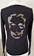 Zadig &amp;Voltaire Tunisien Studded Skull Tee Sz.L Black 100% Cotton  - £48.23 GBP