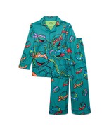 Teenage Mutant Ninja Turtles Boys Flannel Button Down Character Pajama Set - €23,35 EUR