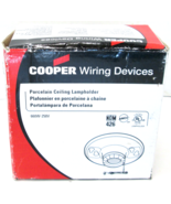 New Cooper Porcelain Ceiling Lampholder  Light Socket 660W 4-Terminal #659 - $176.89 MXN