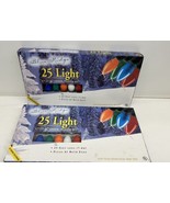 Blue Ridge 25 Light C7 Christmas Lights lot 0f 2 - $21.00