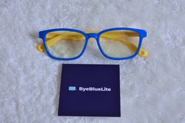Kids Blue/Yellow Color Flexible Blue Light Glasses Single Pair Bluelight... - $10.99