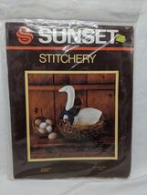 Sunset Stitchery Country Goose 11 1/2&quot; Kit 2871 - $9.56 CAD