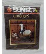Sunset Stitchery Country Goose 11 1/2&quot; Kit 2871 - €5,88 EUR