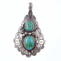 Lowell Draper Navajo sterling and turquoise pendant - £201.41 GBP