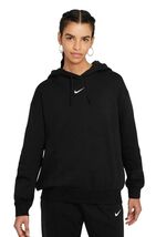 NIKE Sportswear Collection Essentials Oversize Hoodie Womens Size XL Black - $27.44