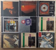 Chants Gregorian Buddhist CD Lot of 9 Meditation Relaxation Heal Stress Relief - £19.10 GBP