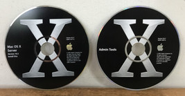 Set Pair 2 2004 2005 Mac OS X Server Admin Tools Install Discs Version 1... - $1,000.00