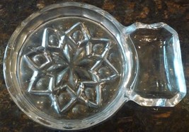 VINTAGE CUT PRESSED GLASS COASTERS INDIVIDUAL CONDIMENT SERVERS ASHTRAY ... - £4.69 GBP