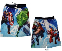 Marvel Avengers Boys Swim Bottom Shorts Trunks with Drawstring (Size: 14/16) - £11.66 GBP