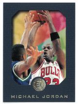 Michael Jordan 1995-96 Skybox E-XL Blue Parallel Insert Card #10 (Chicago Bulls) - £35.88 GBP