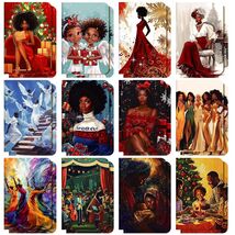 Saypacck 24 Pcs Black Women Mini Journals Inspirational Notebooks Black - $11.06