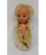 Vintage Mattel Sunshine Family Baby Sweets Doll Blonde Hair Blue Eyes Cl... - $19.77