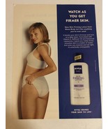 1999 Nivea Skin Firming Lotion Vintage Print Ad Advertisement pa5 - $7.91