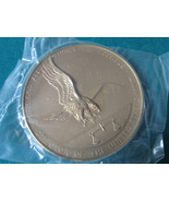 PRESIDENTIAL 4 BRONZE MEDALS 3&quot; REAGAN, KENNEDY, POPE, TAYLOR  - £105.84 GBP