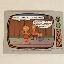 The Simpson’s Trading Card 1990 #73 Bart Lisa Maggie Simpson - £1.53 GBP