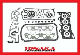 Yonaka SOHC 16V 1.6L Engine Gasket Set fits 92-95 Honda Civic OEM Replacement - £87.05 GBP