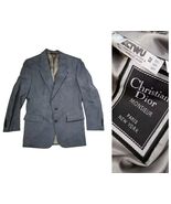 Vintage Christian Dior Monsieur Ultra Suede SPORT COAT Men's Blazer Jack... - $68.31