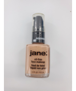 Jane Oil Free Face Foundation Makeup #02 Vanilla  New Oil Free - $11.99