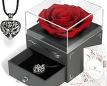 Mother&#39;s Day Gifts for Mom Her Wife, Forever Rose, Eternal Rose Box, Rea... - $35.96