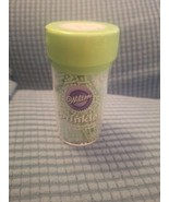 Wilton Sprinkles Green Sugar Glitter &amp; Jimmies Combo Jar 2.5oz St Patric... - $76.17 MXN