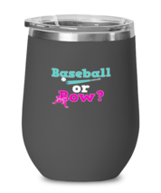 Wine Tumbler Stainless Steel Insulated  Funny Baseball Or Bow Mommy Loves You  - £20.00 GBP
