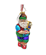 Christopher Radko PICKLEBALL PRO SANTA Christmas Ornament 5 1/4&#39; New in Box - €64,22 EUR